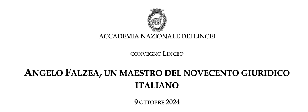 Angelo Falzea, un maestro del Novecento giuridico italiano